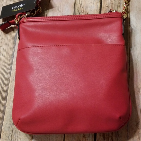 NWT NICOLE  BY NICOLE MILLER CROSSBODY PURSE - Picture 4 of 5